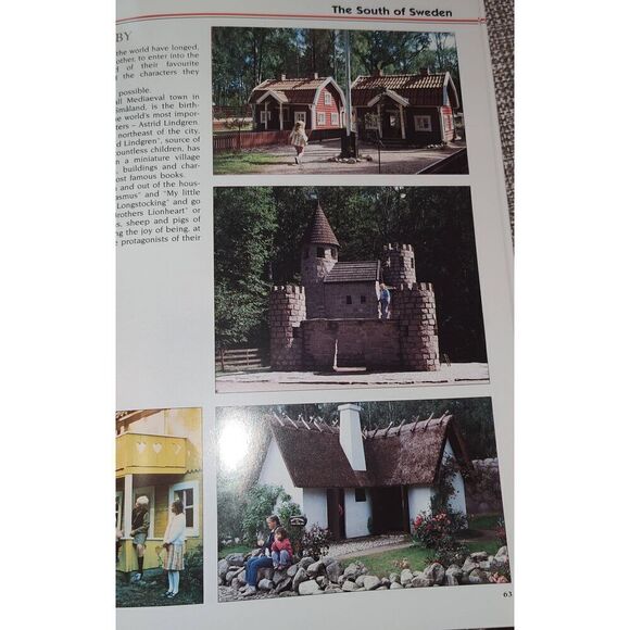 Sweden Land of the Midnight Sun English Edition Paperback Photos Map 2000 - Picture 9 of 10